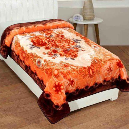 फ्लीस शिले यलो रोज़ लव फ्लोरल सॉफ्ट मिंक