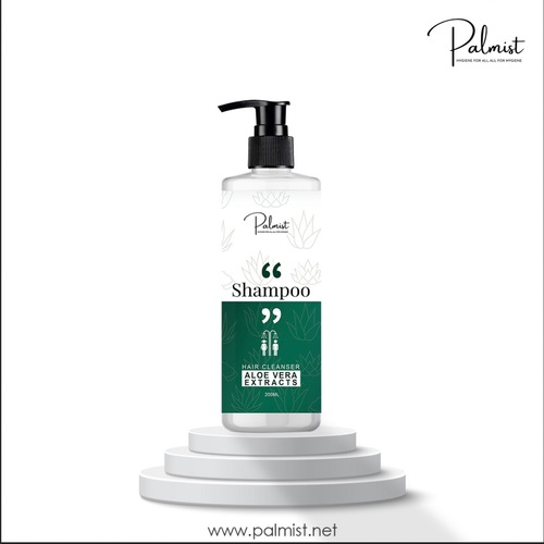 PALMIST Hair Shampoo - Sulphate & Paraben Free, 200ml Milky Deep Cleansing Formula with Aloe Vera Extract for Soft and Shiny Hair