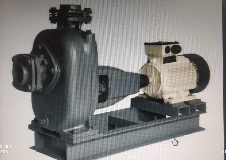 Mild Steel Industrial Mud Pump