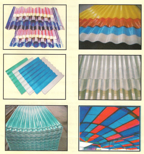 Amcolite FRP Rooflite शीट्स
