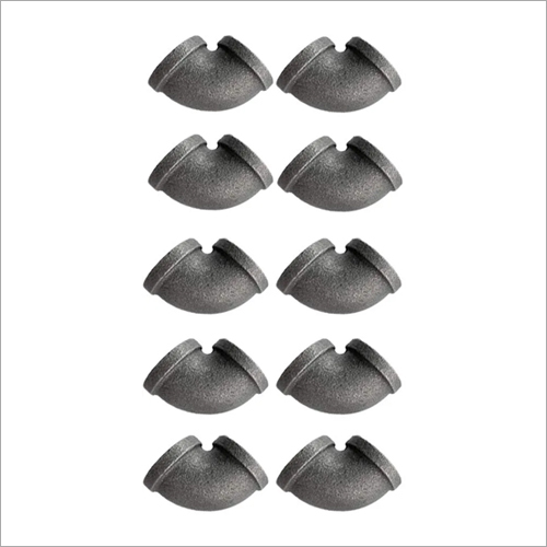 MS Pipe Elbow - High-Quality Mild Steel, Various Sizes Available - Ideal for 90-Degree Pipe Connections