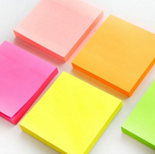 Removable Sticky Notes - Natural Wood, 3x3 Inches | Smooth Writing, 400 Sheets Set For To-do Lists And Reminders