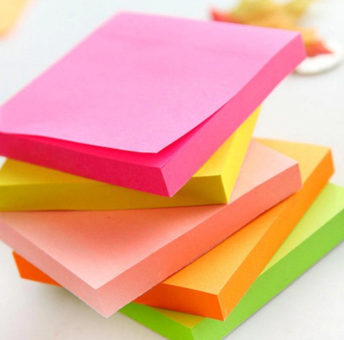 Removable Sticky Notes - Natural Wood, 3x3 Inches | Smooth Writing, 400 Sheets Set For To-do Lists And Reminders