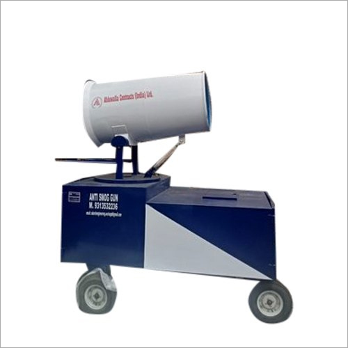 Metal Anti Smog Gun Trolly Mounted