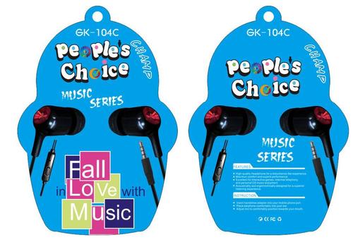 पीपल्स चॉइस Gk-104 C