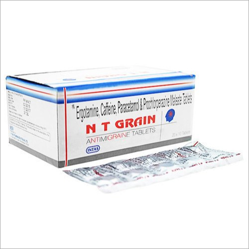 Errgotamine Caffeine Paracetamol Tablets