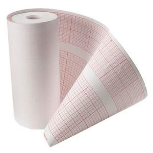 Ecg Paper Roll - 60gsm/80gsm, 50x20 Millimeter, High Tear Strength, Smooth Texture, Optimum Resistance To Water, Suitable For 1 Channel Ecg Machine