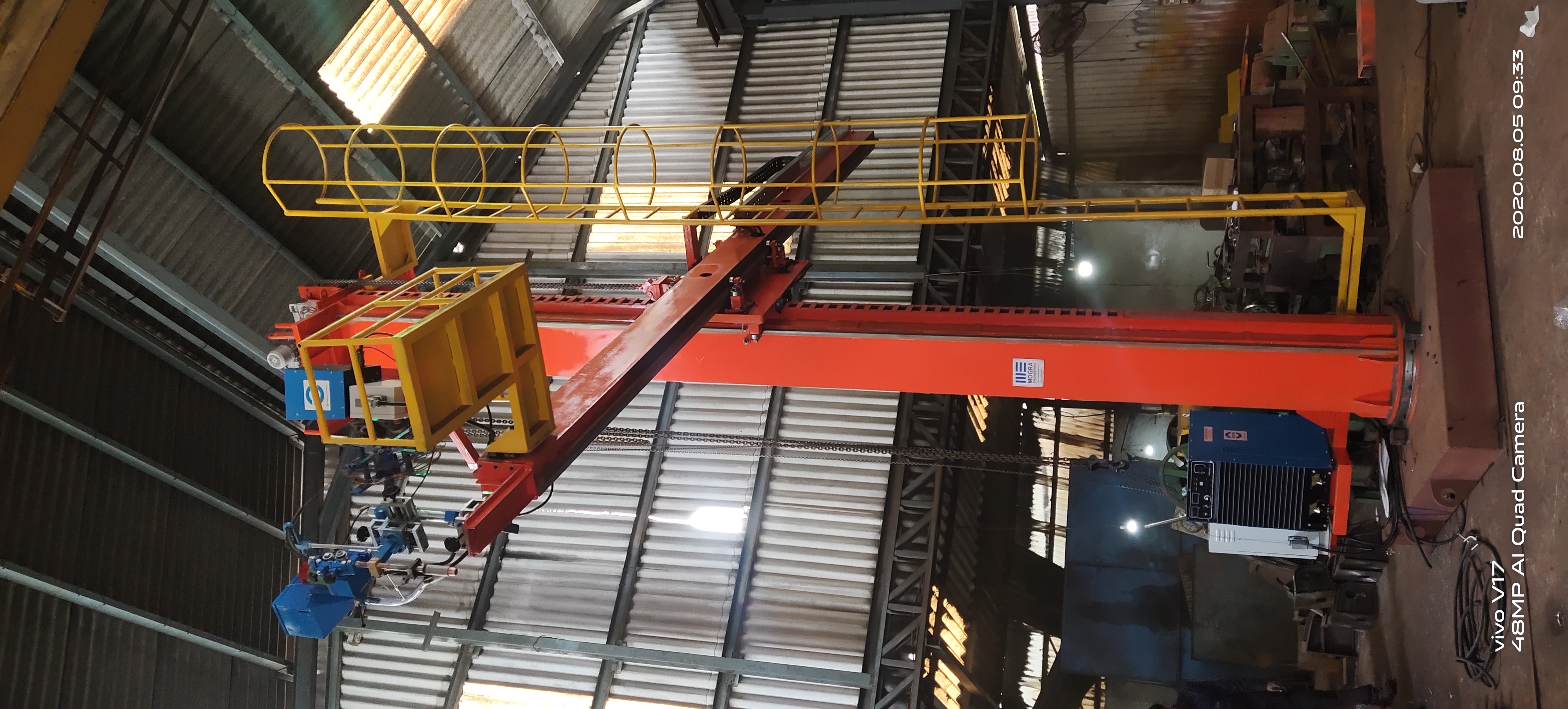 Welding Column And Boom