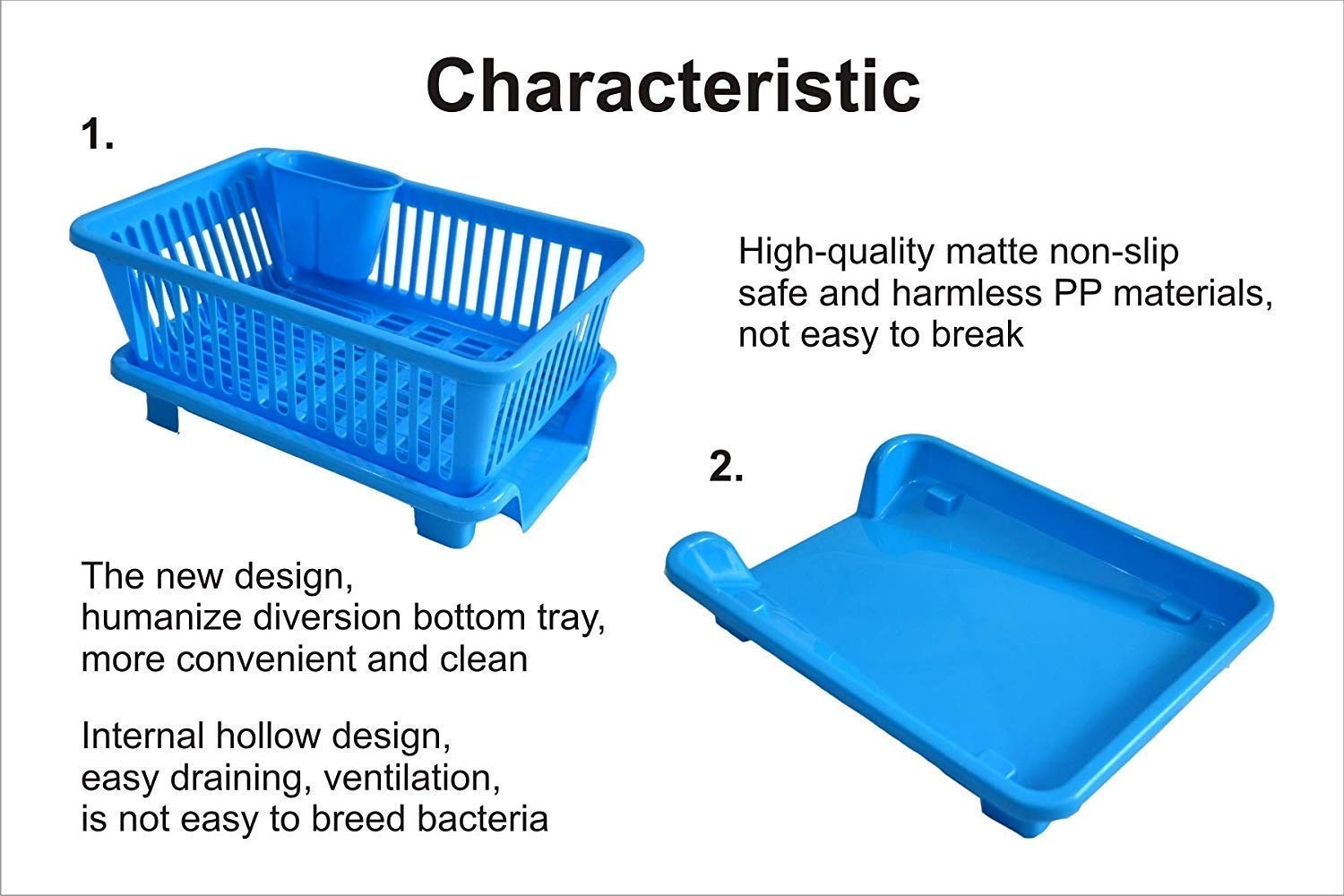 3 In One Drain Basket