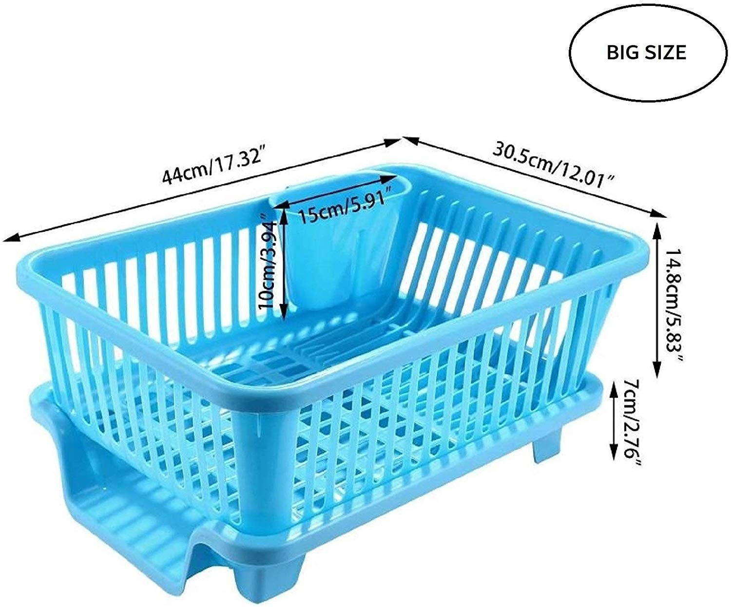 3 In One Drain Basket