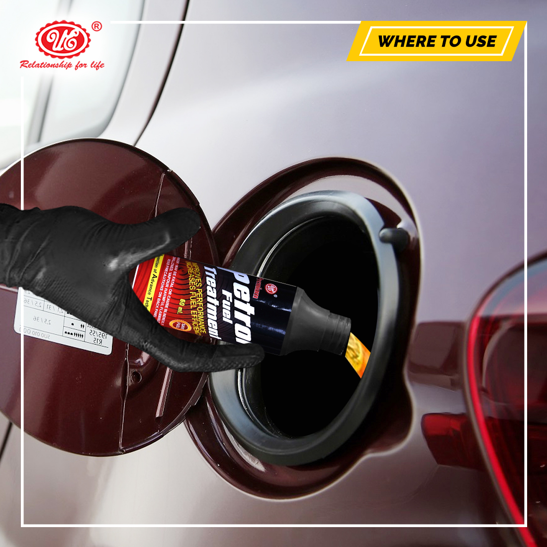 Petrol Fuel Injector - 60 Ml & 354 Ml Bottles | Removes Deposits, Cleans Carburetors, Intake Systems, & Fuel Lines, Optimizes Fuel Flow