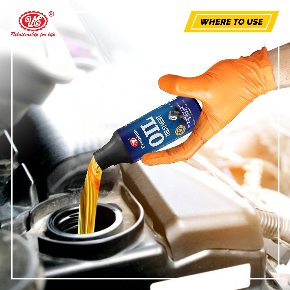 Oil Additive - Liquid, 60 & 250 Ml | Reduces Engine Friction & Wear, Prevents Oil Foaming, Restores Lost Power, Suitable For All Engine Oils