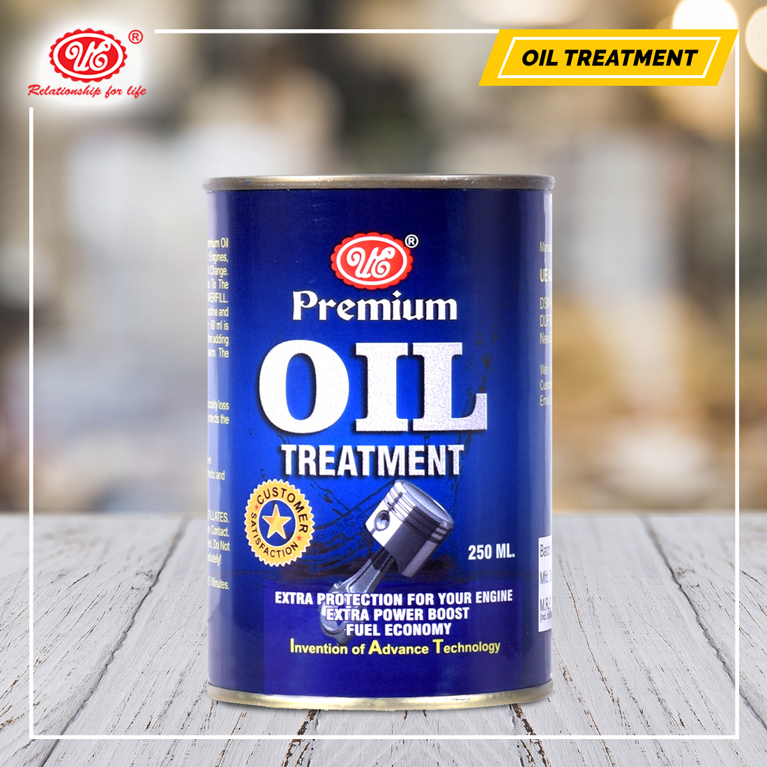 Oil Additive - Liquid, 60 & 250 Ml | Reduces Engine Friction & Wear, Prevents Oil Foaming, Restores Lost Power, Suitable For All Engine Oils