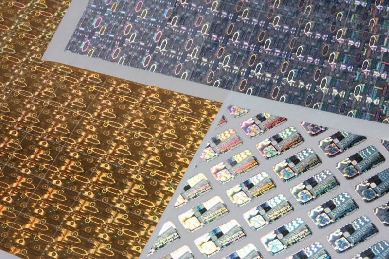 Security Holographic Sticker - Aluminium Hologram, Customized Dimensions & Colors | Anti-counterfeit, Self-adhesive, Waterproof, Scratch-off
