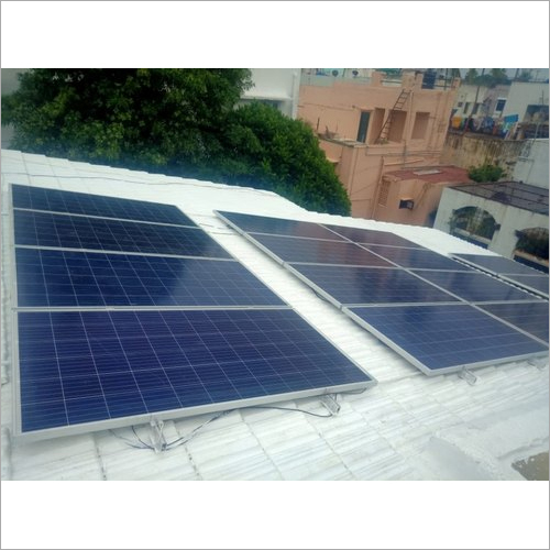 5kw ऑन ग्रिड सोलर पावर प्लांट