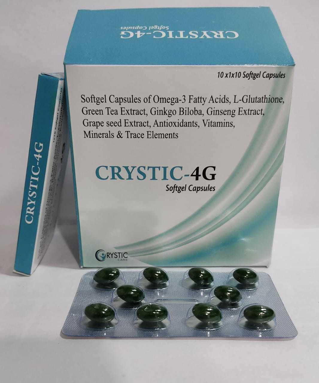 Omega-3 Fatty Acid Green Tea Extract Ginkgo Biloba Ginseng Grape Seed Extract Vitamins Minerals Trace Elements Softgel Casules Health Supplements
