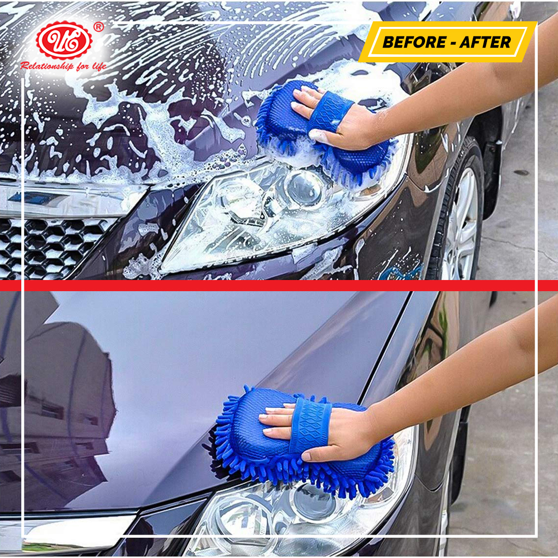 Car Wash Ue Car Wash Shampoo - Liquid, 200 Ml, Orange | Highly Concentrated, Creates Long Lasting Suds, Safely Cleans Automotive Surfaces