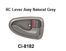 आरसी लीवर अस्सी (इनसाइड डोर हैंडल) नेचुरल ग्रे व्हीकल टाइप: 4 व्हीलर