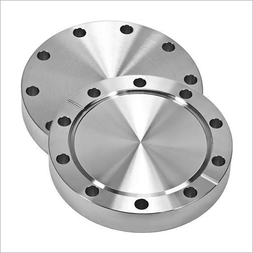 Chrome Round Blind End Flange