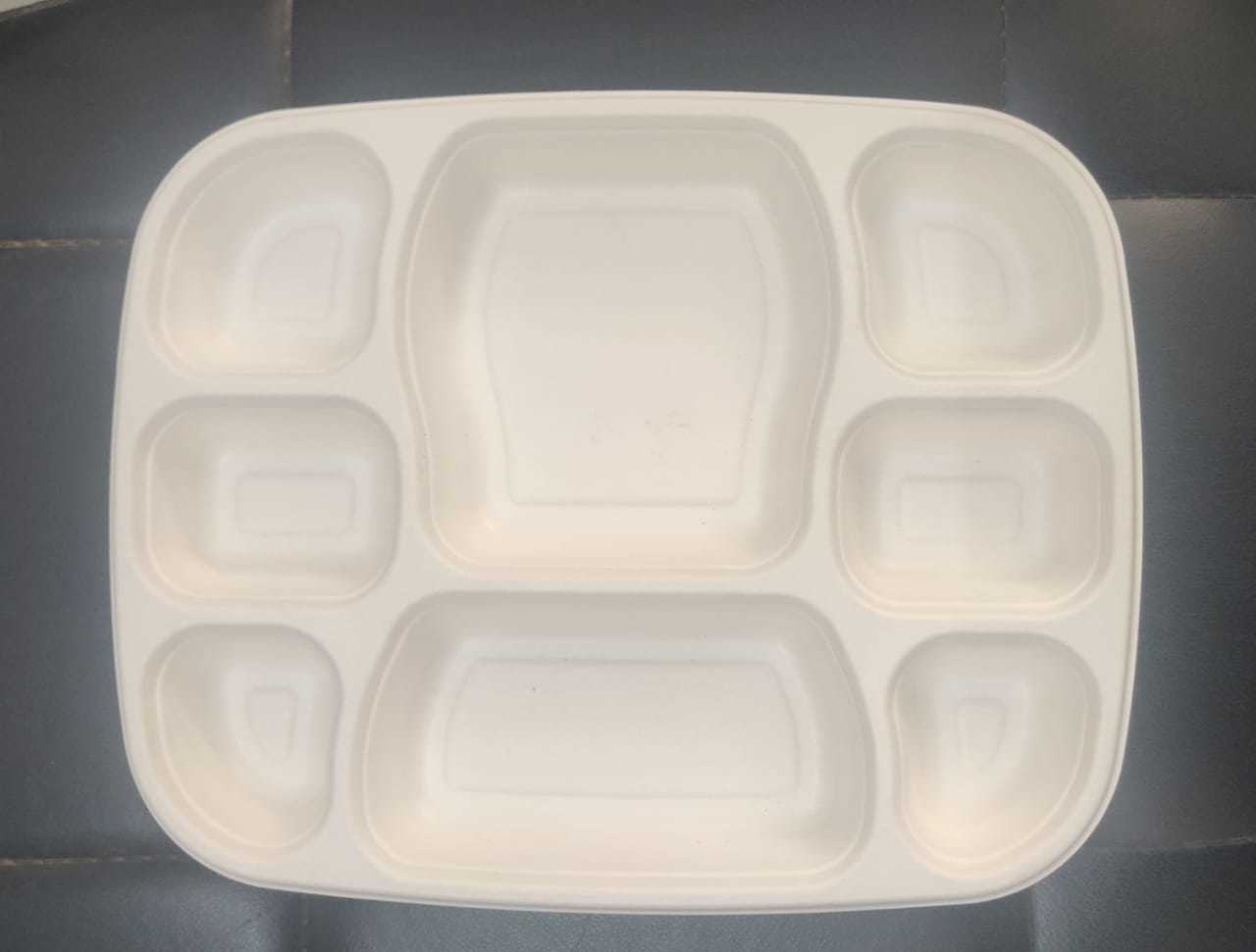 Biodegradable 8cp Meal Tray