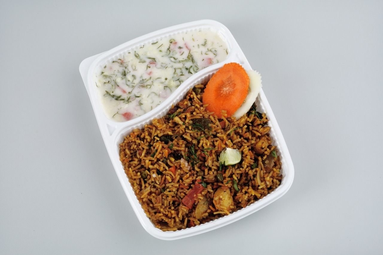 Disposable Meal Tray Application: Breakfast