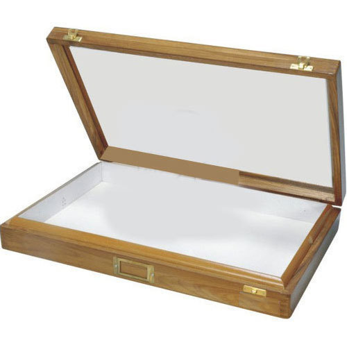Biology Lab Equipment - Wood and Glass, Variable Dimensions, Brown Color | ISO 9001 Compliant for Storing and Displaying Biological Specimens