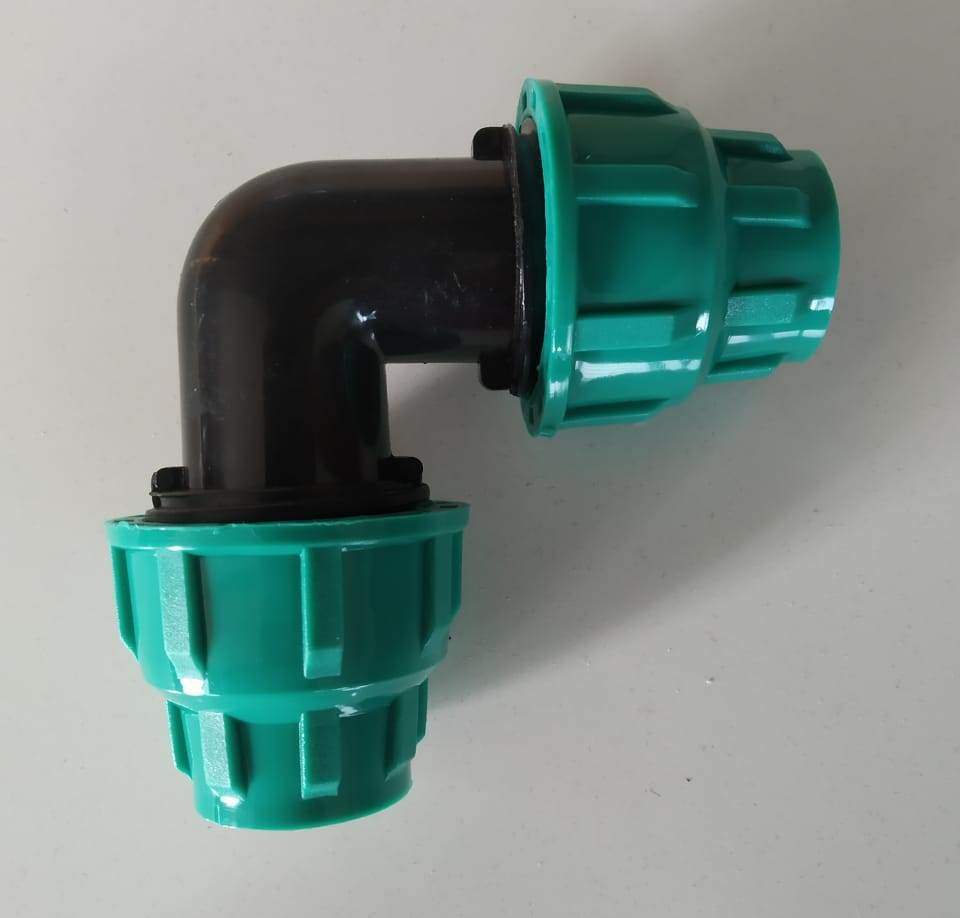 Mdpe Pipe Fittings - Color: Black & Green