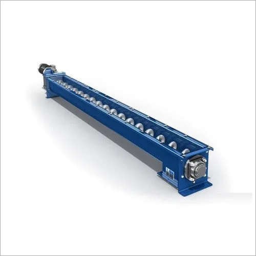 Industrial Screw Conveyors - Metal Construction, Various Sizes Available | Ideal for Industrial Usage