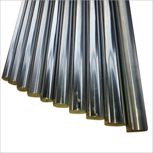 MS Hard Chrome Plated Rod - Mild Steel Material, Diameter Greater Than 4 Inches, 6 Meter Length | Circular Structure, Smooth Chrome Finish