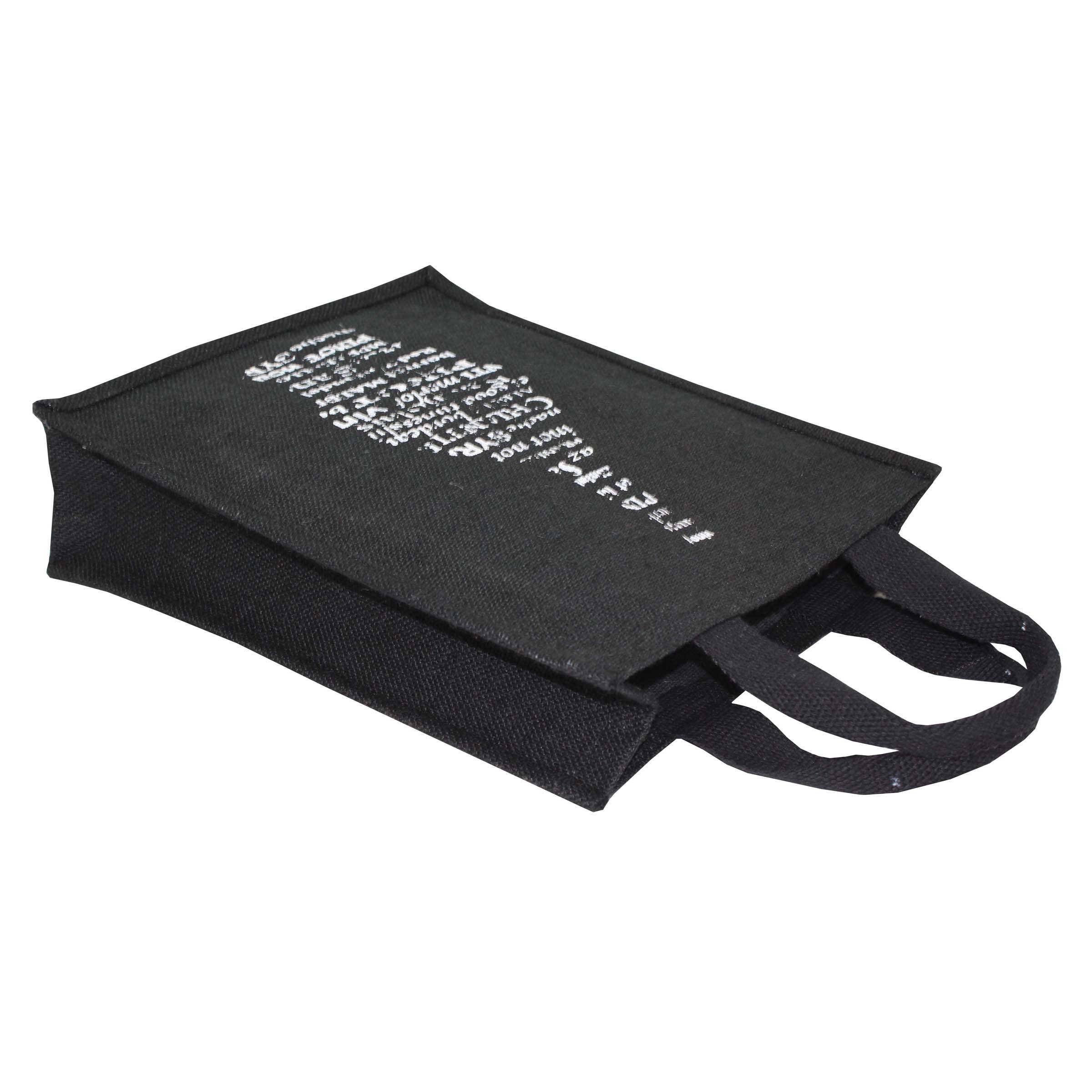 Pp Laminated Jute Three Bottle Bag - Size 35x30x10cm, Shoulder Length Handle, Customized Color, Re-usable, Bio-degradable, Eco-friendly Design