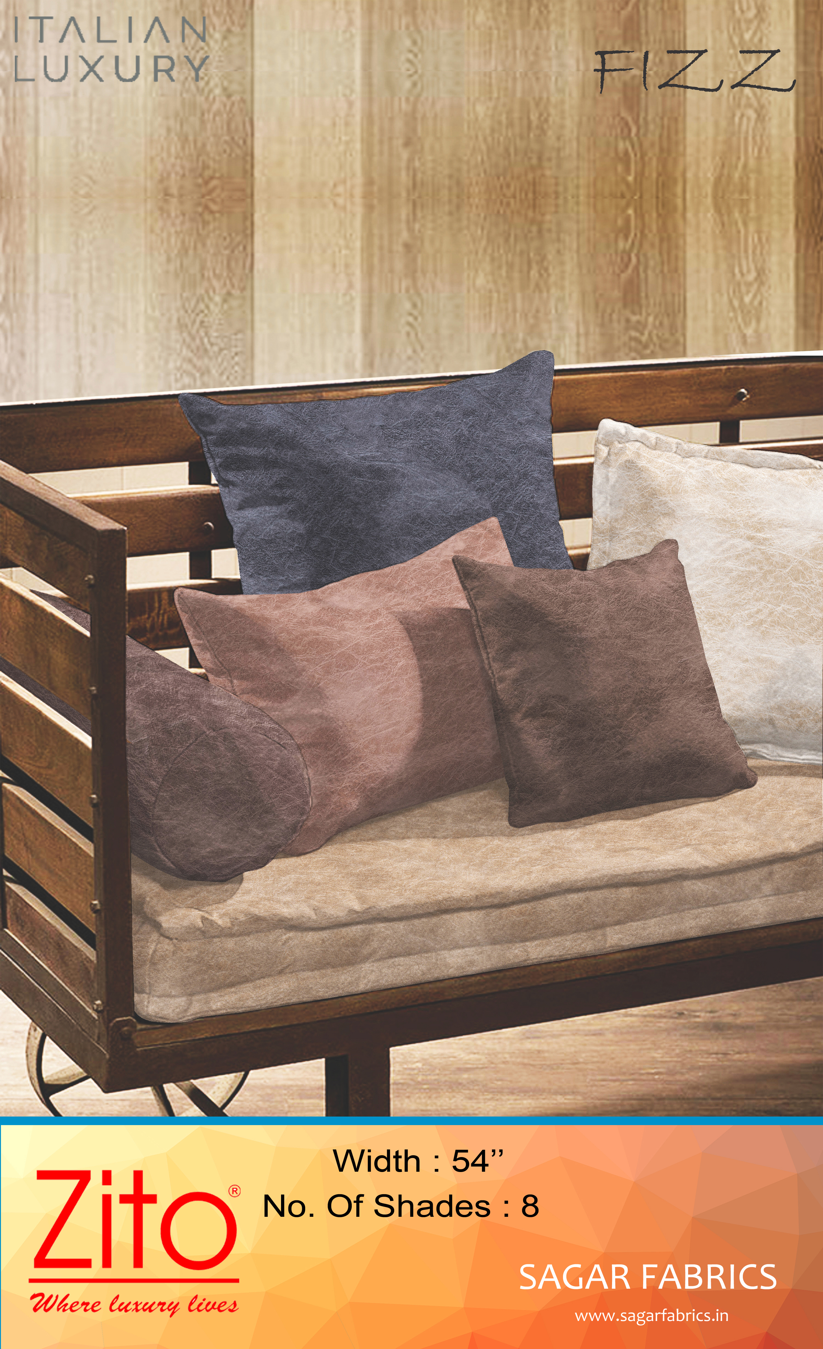 Fizz Collection Sofa Fabric