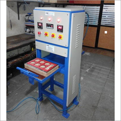 Blister Sealing Machine - 220-440 Voltage, New Condition - Blue and White, Industrial Application, Automated System