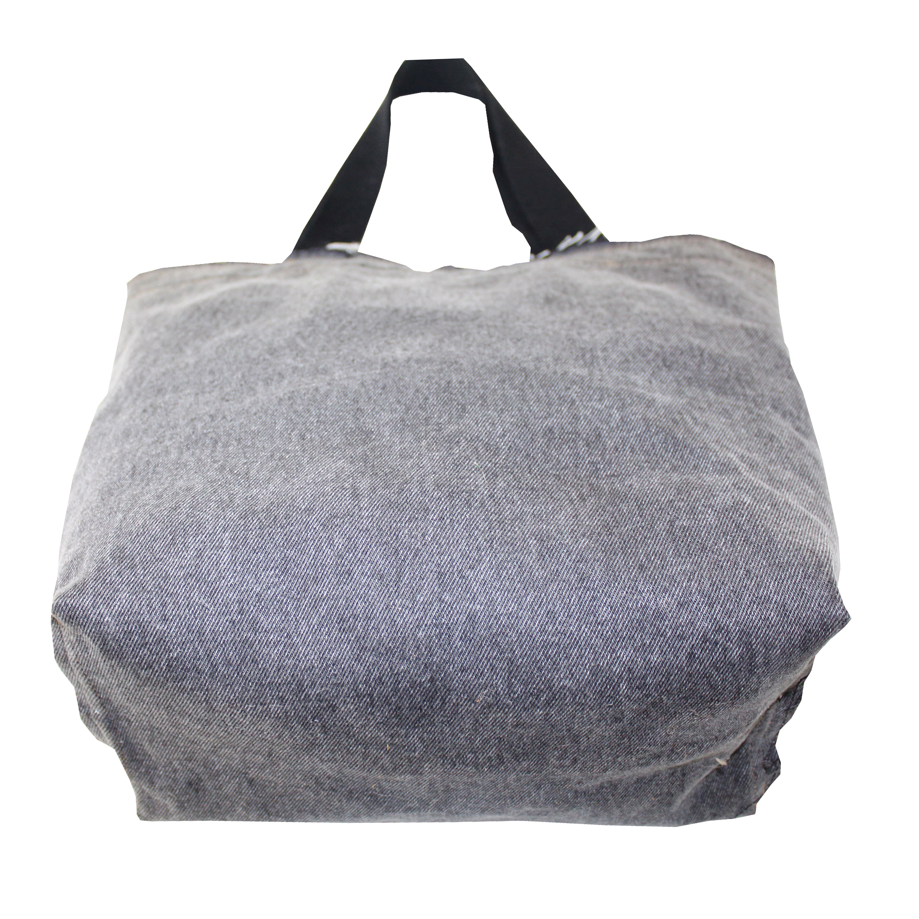 Denim Tote Bag With Web Handle Capacity: 10 Kgs Kg/day