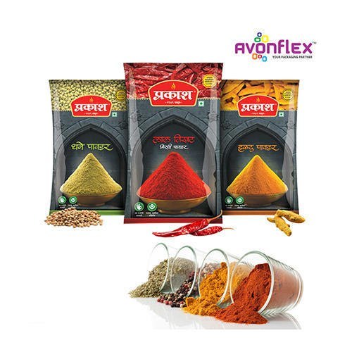 As Required Spices Packaging Material Pouches