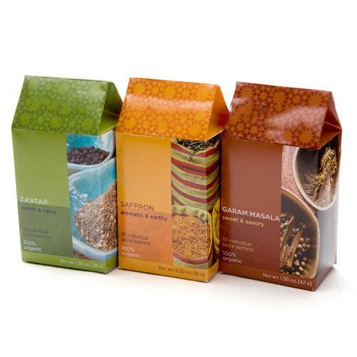 As Required Spices Packaging Material Pouches