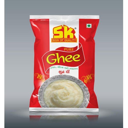 Ghee Packaging Material Pouches - Pvc, Aluminium, Customized Size & Color | Versatile Pouches For Spices, Seeds, Chemicals & Beverages