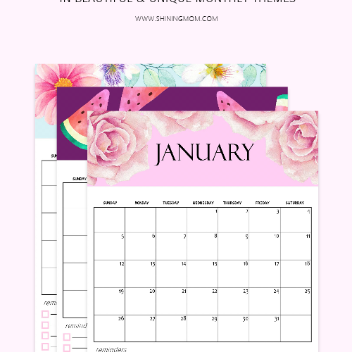 Promotional Calendar - Paper Material, Custom Shape Options, Available In Any Color | High Quality Featuring Personalized Design