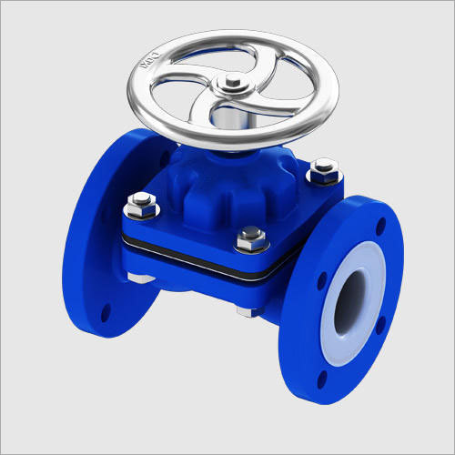 Ductile Iron Refineries Pfa Lined Diaphragm Valve