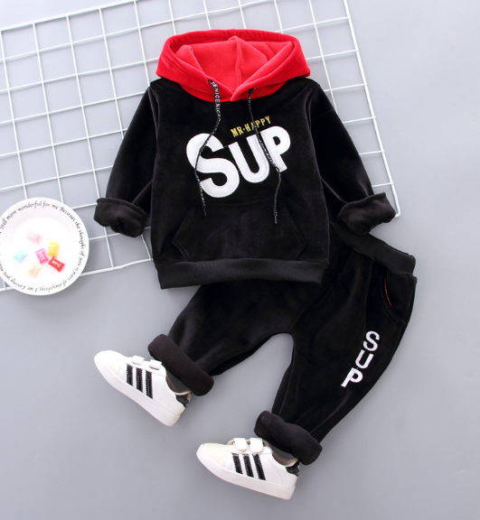 Imported Kids Winter Clothes - Fleece Material, Multiple Sizes, Ivory White Color - Crown Pattern, Long Sleeves, Button Closure, Perfect For Girls