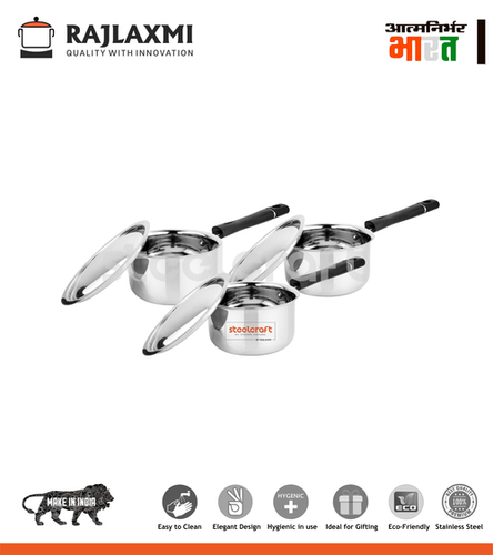 कवर के साथ यूनिवर्सल सॉसपैन