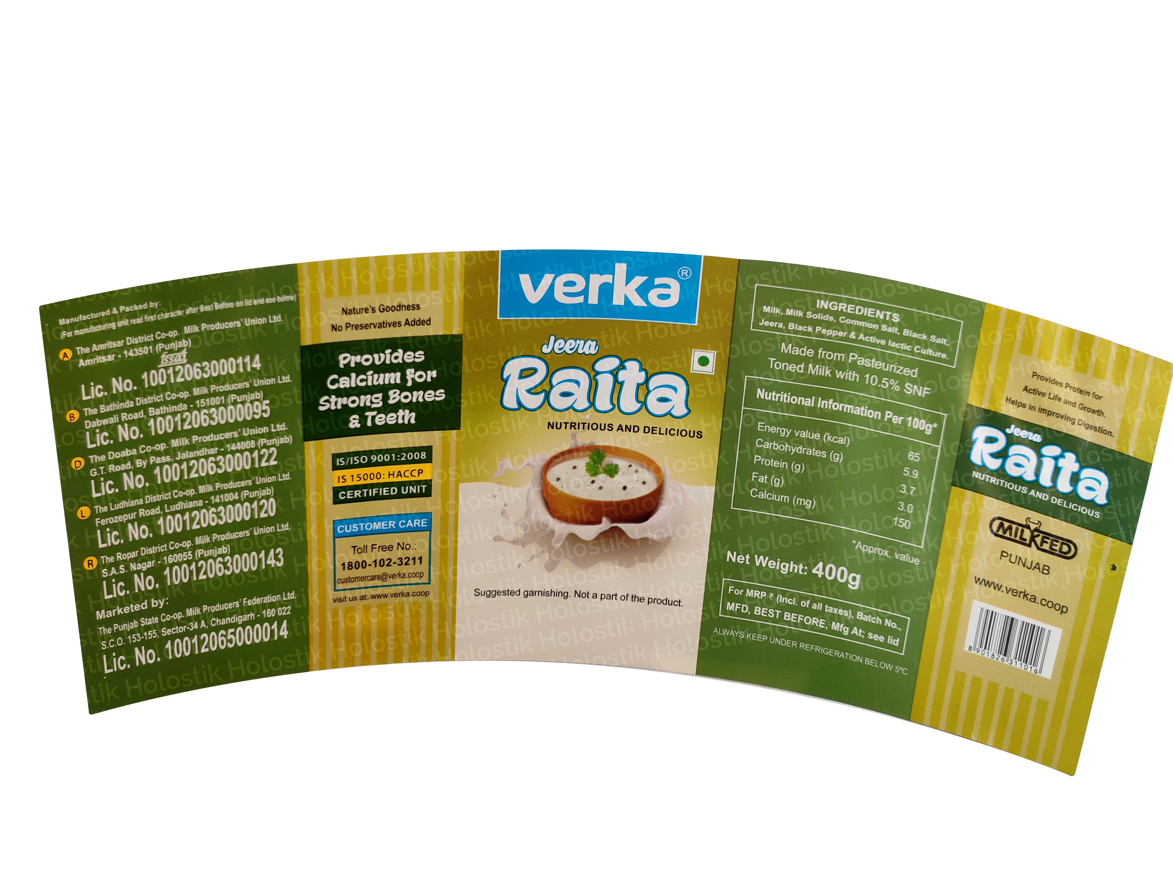 All Colour Printed Labels