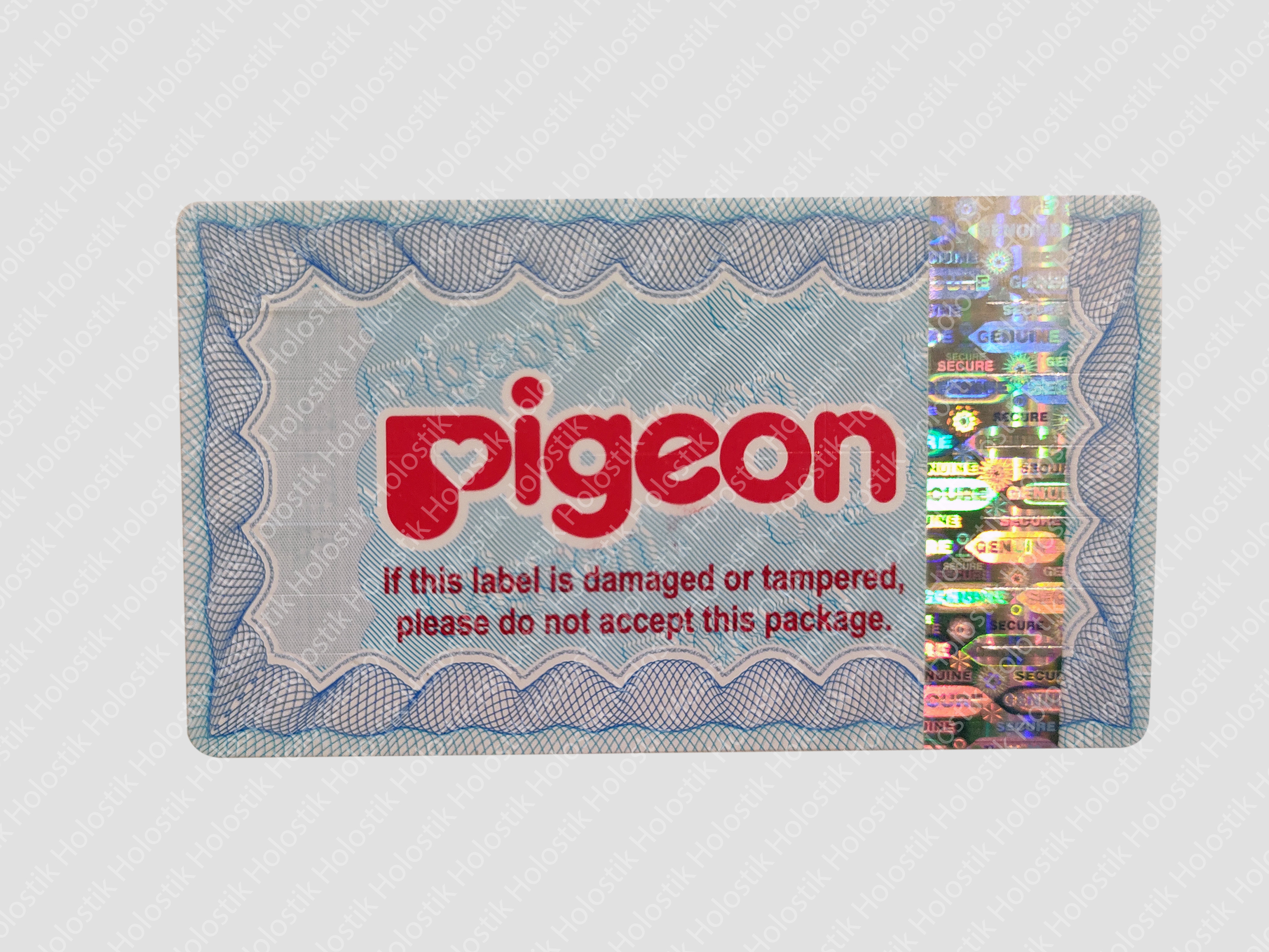 All Colour Anti-counterfeit Labels