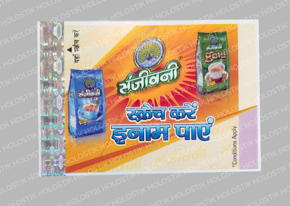 All Colour Anti-counterfeit Labels