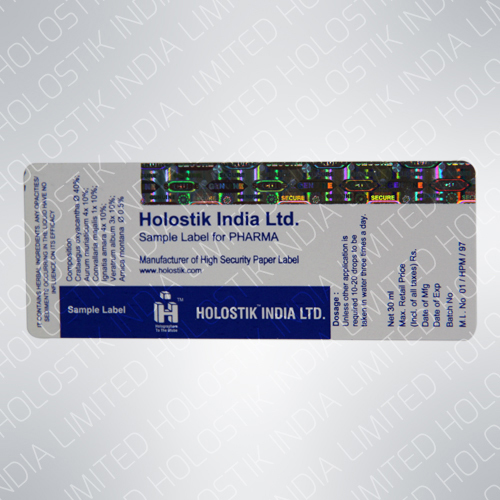 All Colour Pharmaceutical Labels