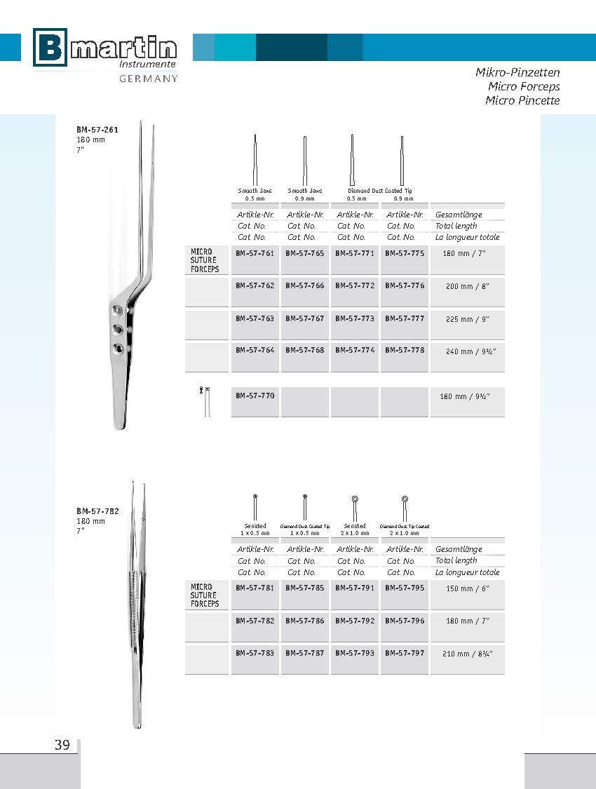 Micro Forcep Dimension(l*w*h): 6 Inch (In)