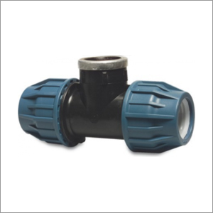 Hdpe Compression Female Tee