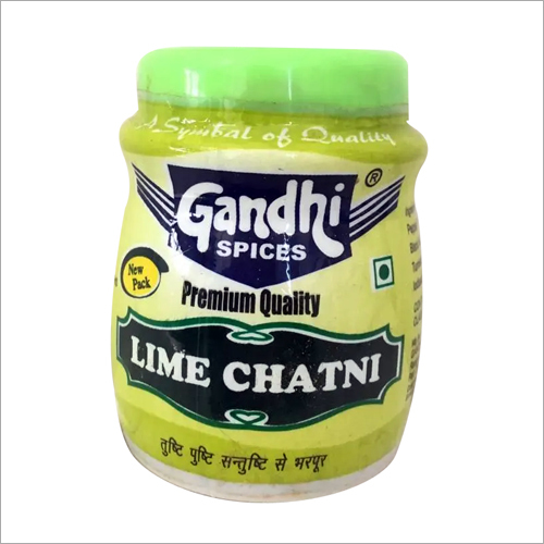 Premium Quality Lime Chutney - 100 Grams | Gluten Free, No Artificial Preservatives, Spicy Flavor, 12 Months Shelf Life