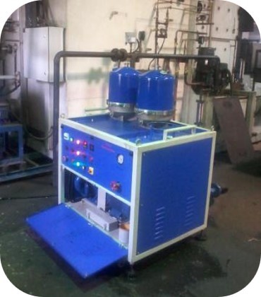 Quenching Oil Cleaning System - Color: Blue