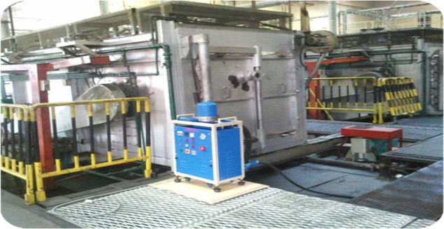 Quenching Oil Cleaning System - Color: Blue