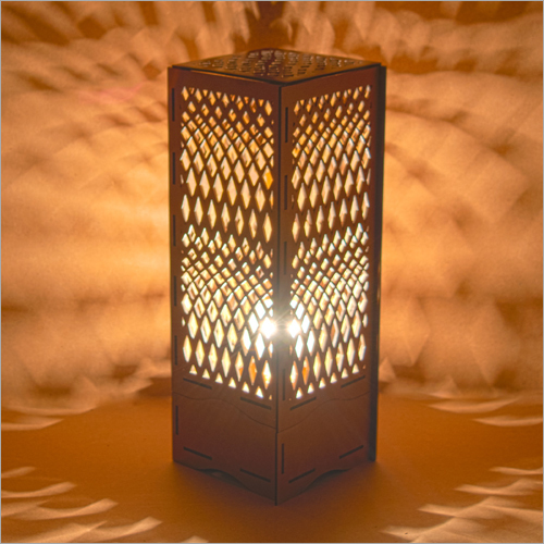 Mdf Designer Standing Lamp